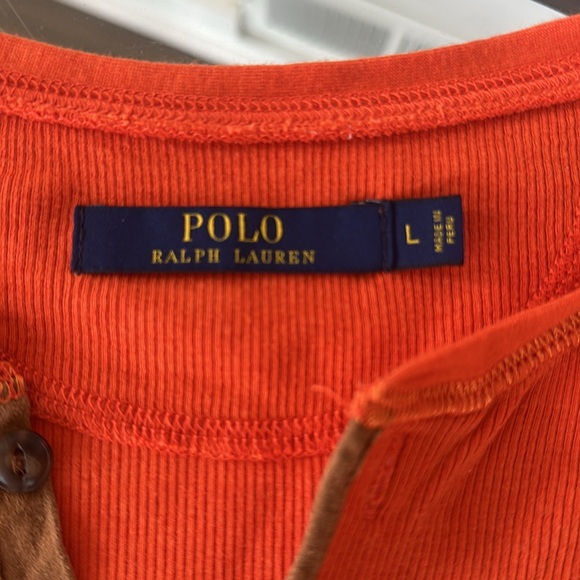 Polo Ralph Lauren Henley top - Picture 2 of 4